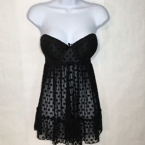Jessica Simpson Black Baby Doll